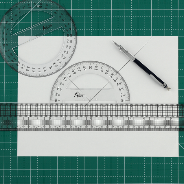 Acurit 360 Degree Protractor 6 in. Circle Acurit 360 Degree Protractor 6 in. Circle