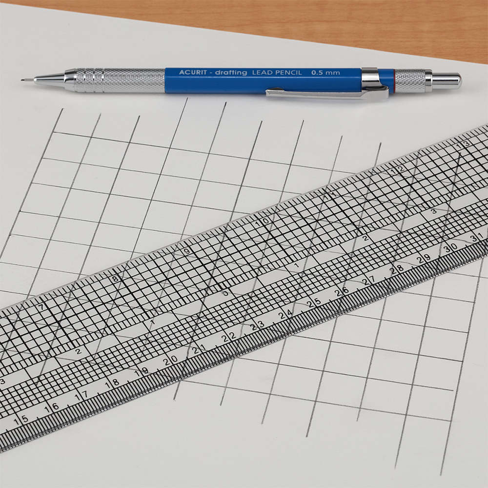 Acurit Gridding Ruler 18"