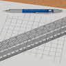 Acurit Gridding Ruler 18" Acurit Gridding Ruler 18"