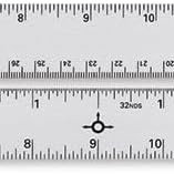 Alumicolor 18" Aluminum Straight Edge Ruler with Center Finding Back - (100043118) Alumicolor 18" Aluminum Straight Edge Ruler with Center Finding Back - (100043118)