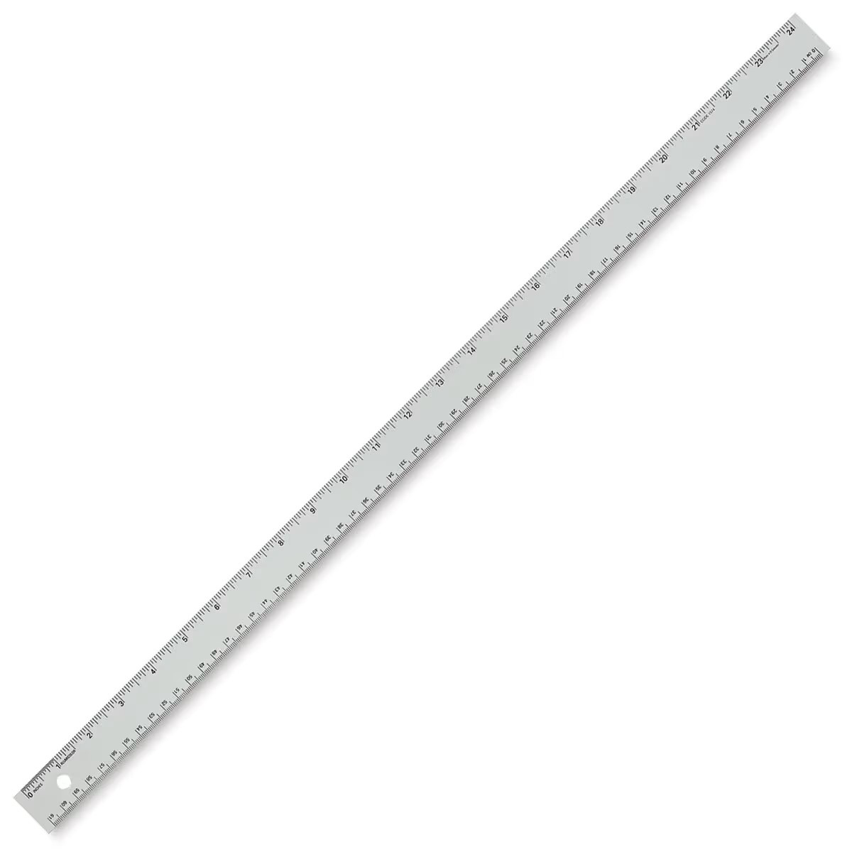 Alumicolor 24" Aluminum Straight Edge Ruler with Center Finding Back - (100043119)