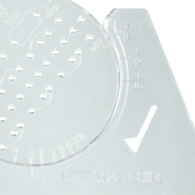 Acurit Lettering Guide Acurit Lettering Guide