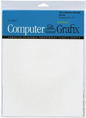 Grafix Ink Jet Film 8.5 x 11 inch 6-Pack