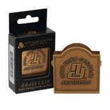 New York Central Brass Binder Clip