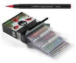 Creative Inspirations Watercolor Ink Brush Pen Set of 48