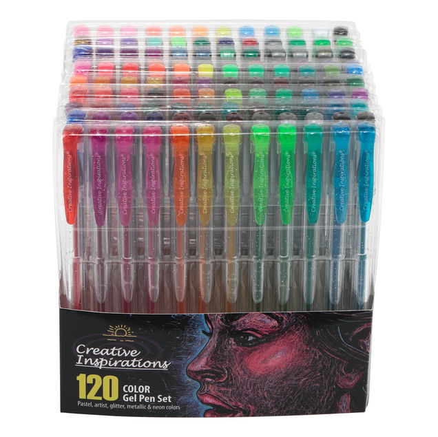 Creative Inspirations Artist Gel Pen 120 Color Set Creative Inspirations Artist Gel Pen 120 Color Set