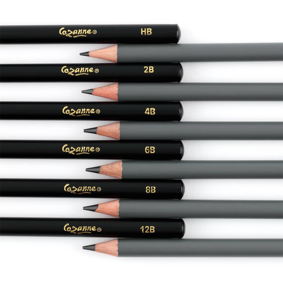 Creative Mark Cezanne Graphite Pencil 6 Assorted Grades Set - (92161)