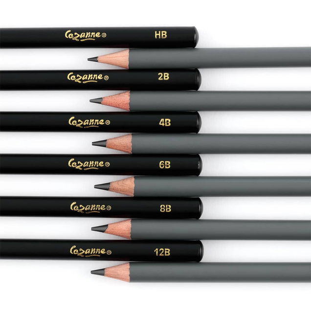 Creative Mark Cezanne Graphite Pencil 6 Assorted Grades Set - (92161) Creative Mark Cezanne Graphite Pencil 6 Assorted Grades Set - (92161)