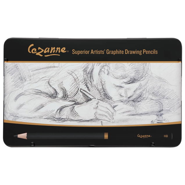 Creative Mark Cezanne Graphite Pencil Tin 12 Assorted Grades Set - (89717) Creative Mark Cezanne Graphite Pencil Tin 12 Assorted Grades Set - (89717)