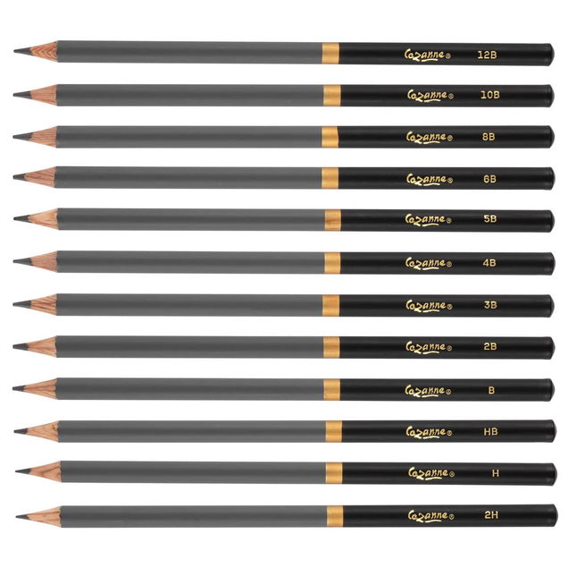 Creative Mark Cezanne Graphite Pencil Tin 12 Assorted Grades Set - (89717) Creative Mark Cezanne Graphite Pencil Tin 12 Assorted Grades Set - (89717)