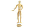 Creative Mark Manikin Female 12 inch Waxed Wood - (46720)