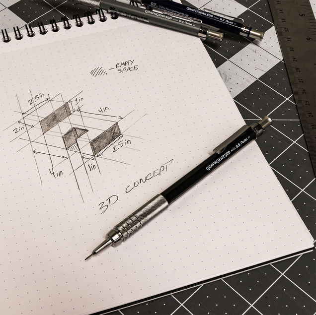 Pentel Graph Gear 500 Mechanical Draft Pencils Pentel Graph Gear 500 Mechanical Draft Pencils