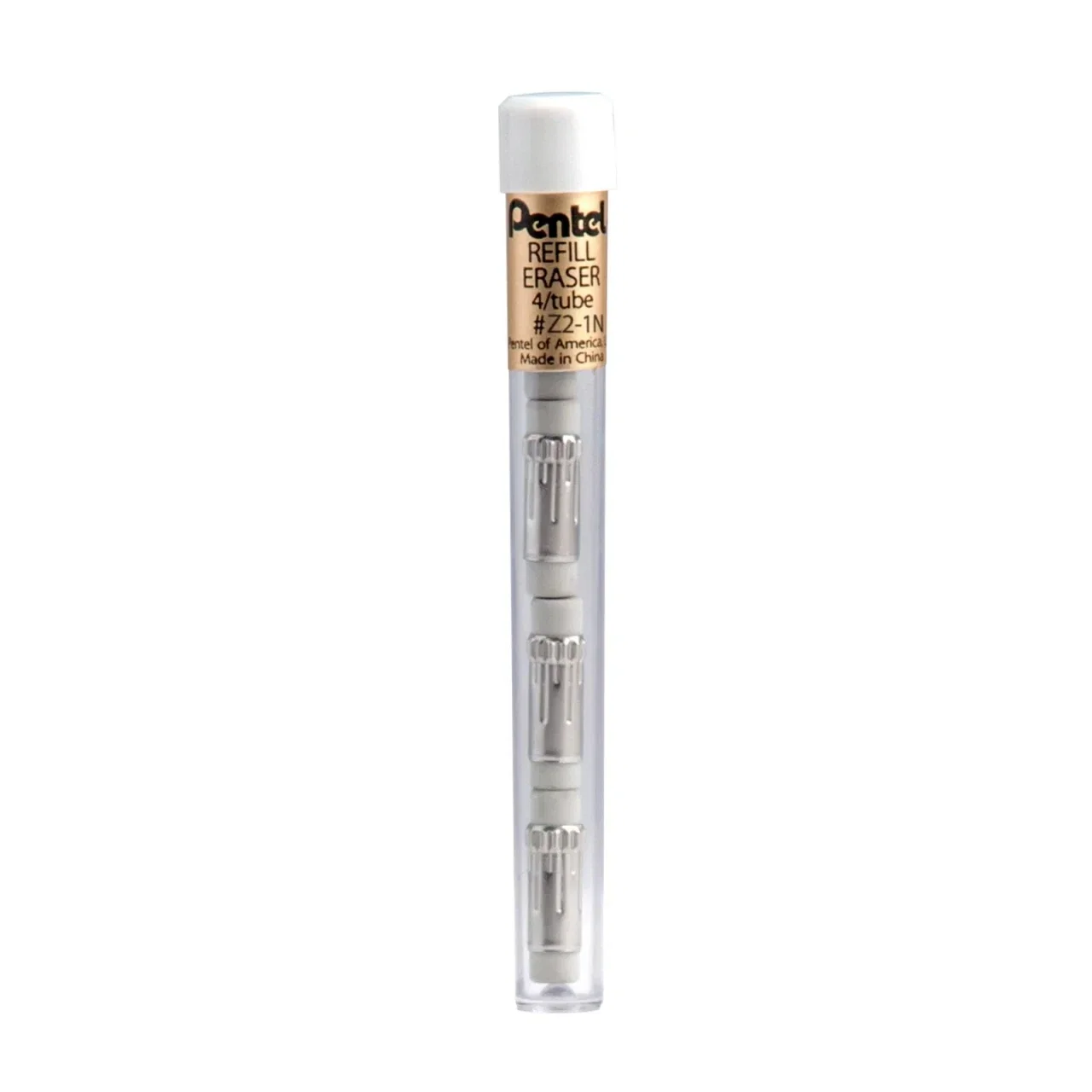Pentel Z2-1 Eraser Refill 4 Pack - (100036638)