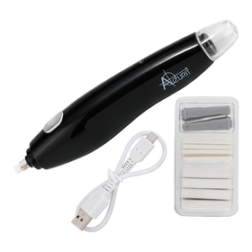 Acurit Rechargeable Electric Eraser Black with Refills