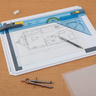 Acurit 12" x 16" Technical Drawing Board with Parallel Ruler Acurit 12" x 16" Technical Drawing Board with Parallel Ruler