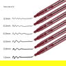 Acurit Waterproof Ink Drawing Technical Pen Set of 6 Acurit Waterproof Ink Drawing Technical Pen Set of 6