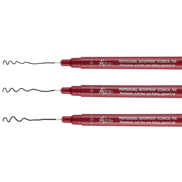 Acurit Waterproof Drawing Pens Acurit Waterproof Drawing Pens