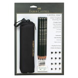Faber-Castell 9000 Graphite Drawing Set 15 Pieces - (200007001)