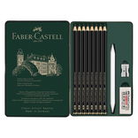 Faber-Castell Pitt Matt Graphite Pencil 11 Set + Accessories