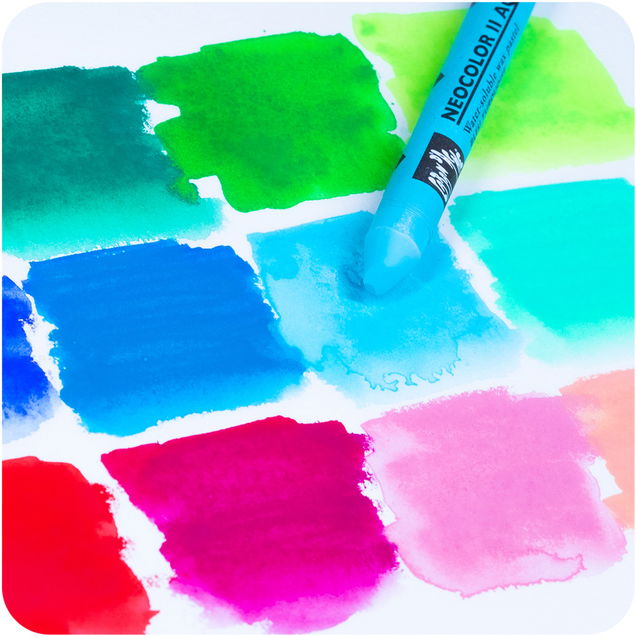 Caran d'Ache Neocolor II Water-Soluble Wax Pastel Crayon Caran d'Ache Neocolor II Water-Soluble Wax Pastel Crayon