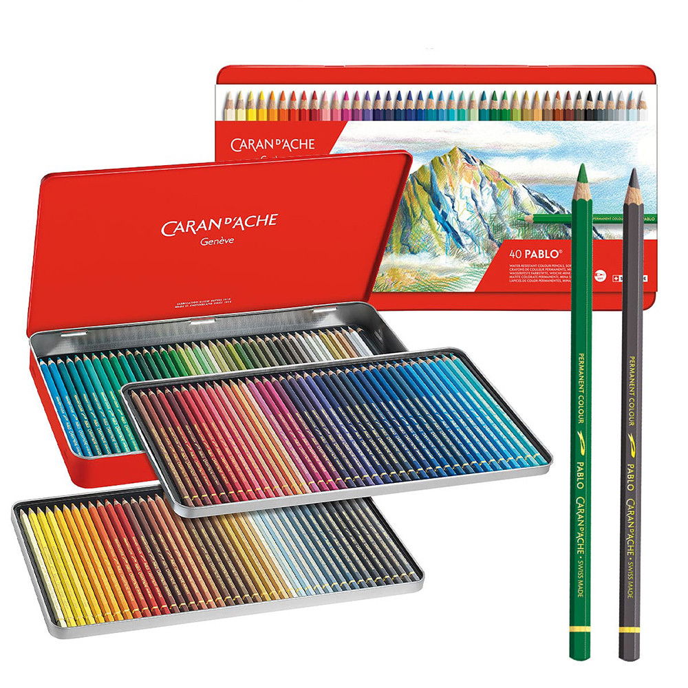 Caran d'Ache Pablo Colored Pencil Sets