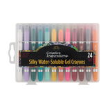 Creative Inspirations Silky Water-Soluble Crayons Set of 24