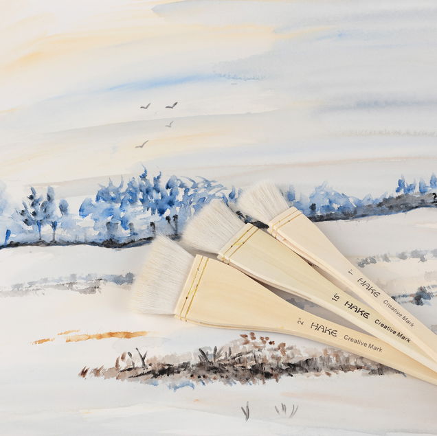 Creative Mark Basic Hake Brush Set of 3 Creative Mark Basic Hake Brush Set of 3