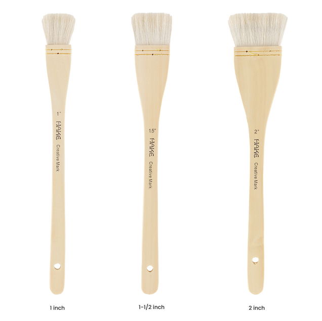 Creative Mark Basic Hake Brush Set of 3 Creative Mark Basic Hake Brush Set of 3