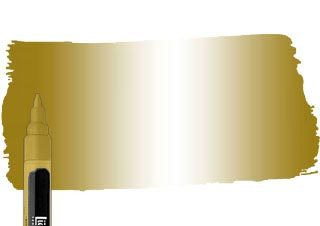 Liquitex Fine Chisel Paint Marker Iridescent Antique Gold 2mm - (200013461)