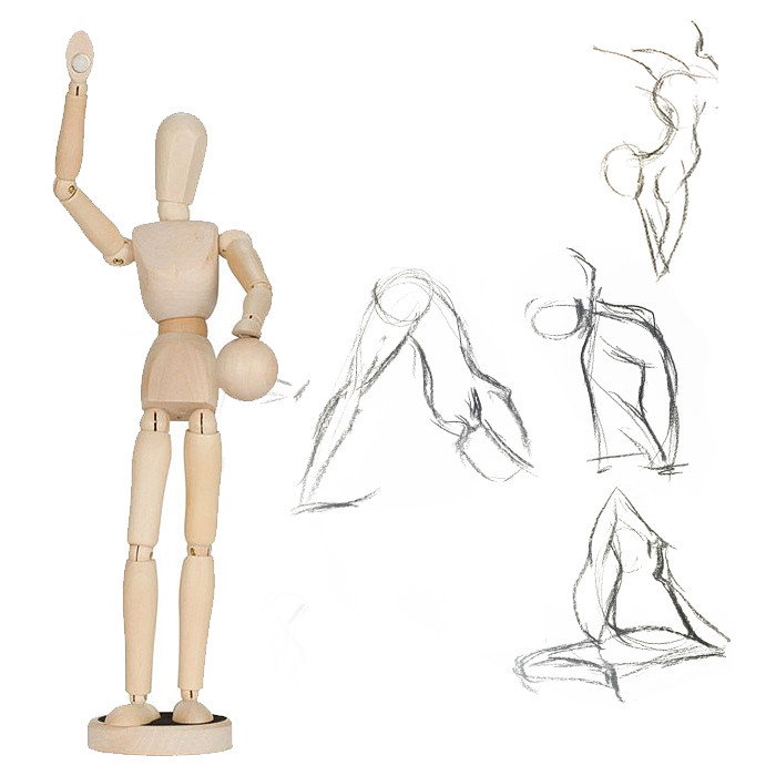 Creative Mark Magnepoze Manikin