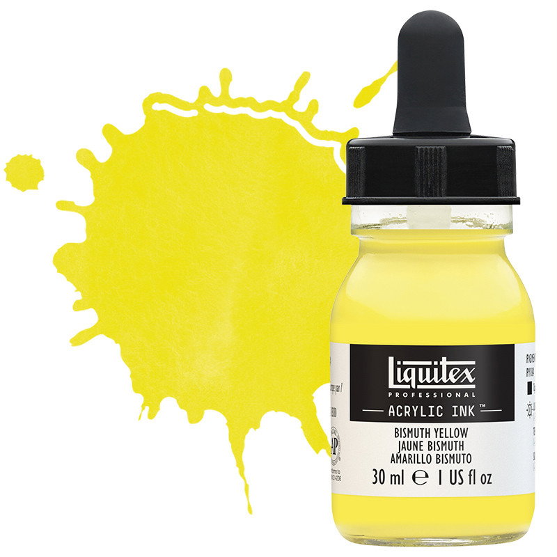 Liquitex Professional Acrylic Ink 30mL Bismuth Yellow - (200036282)