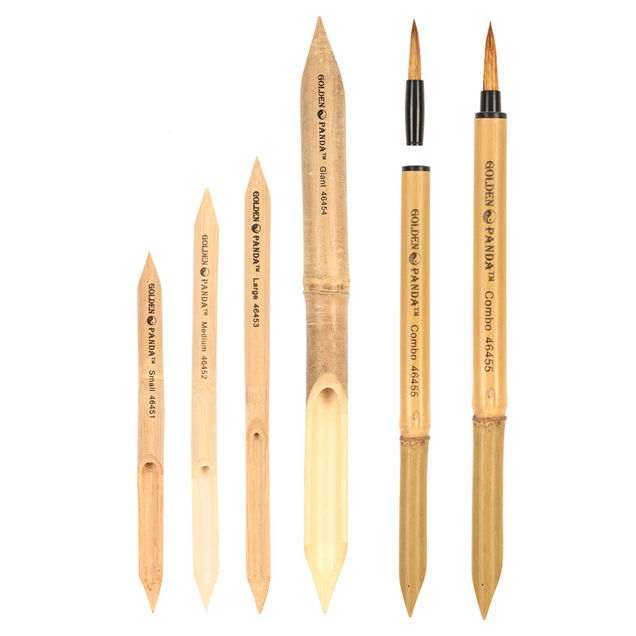 Golden Panda Bamboo Sketch Pens Golden Panda Bamboo Sketch Pens