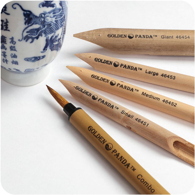 Golden Panda Bamboo Sketch Pens Golden Panda Bamboo Sketch Pens