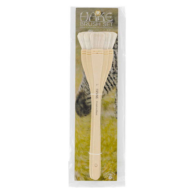 Creative Mark Large Hake Brushes Set of 3 Creative Mark Large Hake Brushes Set of 3