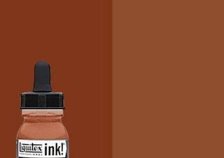 Liquitex Professional Acrylic Ink 30ml Transparent Burnt Sienna - (83660)