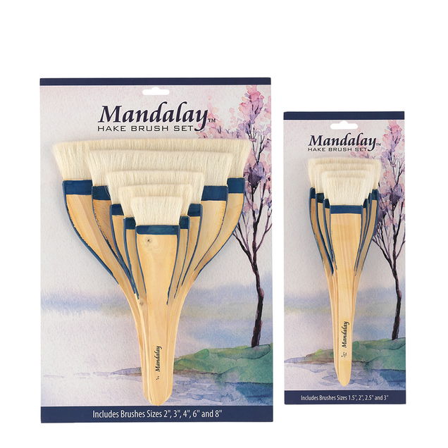 Creative Mark Mandalay Hake Brushes Creative Mark Mandalay Hake Brushes