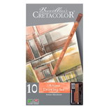 Cretacolor Artino Basic Drawing Tin Set of 10 - (67960)