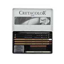 Cretacolor Artino Basic Drawing Tin Set Cretacolor Artino Basic Drawing Tin Set