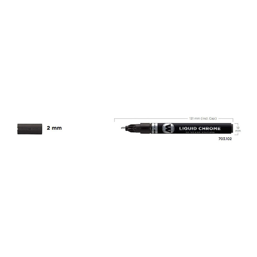 Molotow Liquid Chrome Marker 2mm - (200028425)