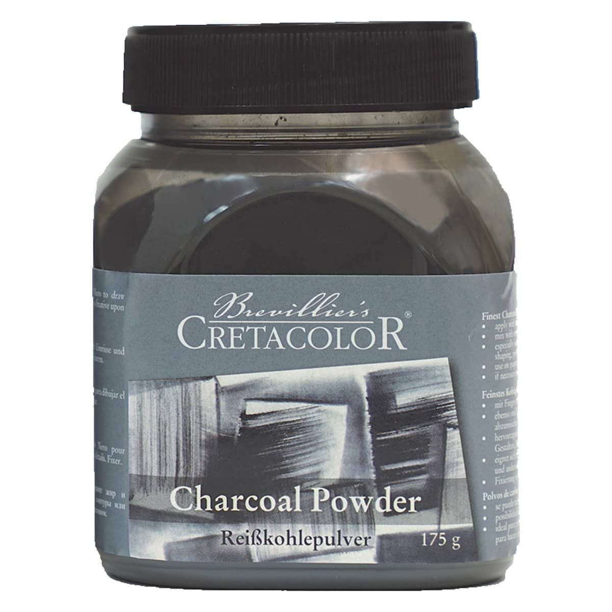 Cretacolor Charcoal Powder 175g Jar - (76664)