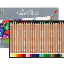 Cretacolor Megacolor Pencil Tin Set of 24 Colors Cretacolor Megacolor Pencil Tin Set of 24 Colors
