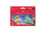 Faber-Castell Watercolor Crayon with Brush 15 Piece Set