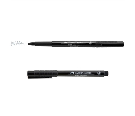 Faber-Castell Pitt Pen Fineliner 4 Set Black