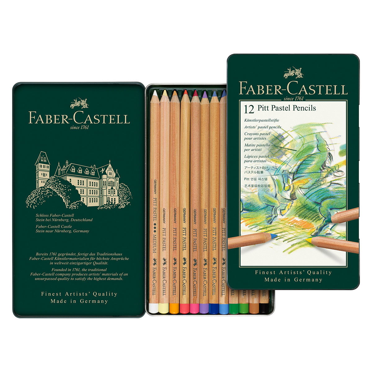 Faber-Castell Pitt Pastel Pencil Sets