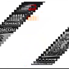 General's 7 Piece Charcoal Pencil Drawing Set General's 7 Piece Charcoal Pencil Drawing Set