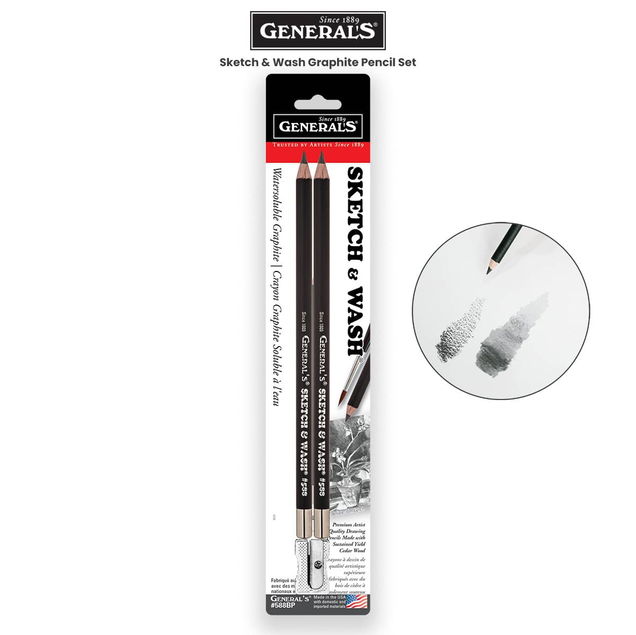 General Pencil Aqua Graphite Pencil Set - (200045345) General Pencil Aqua Graphite Pencil Set - (200045345)