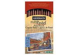 General Pencil Pastel Pencils Assorted Set of 12