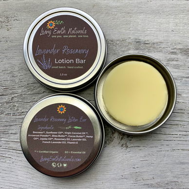 Lavender Rosemary Lotion Bar