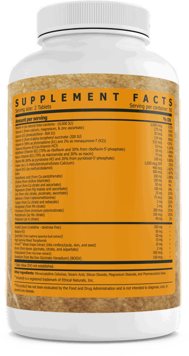 Multivitamin Supplement - For Men and Women