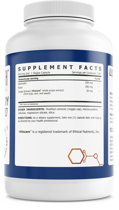 Quercetin Pro Supplements - Antioxidant